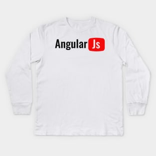 Angular Js - JavaScript - Mean Kids Long Sleeve T-Shirt